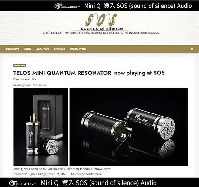 Mini Q — 輕巧、優質音效，正式進駐SOS (sound of silence) Audio