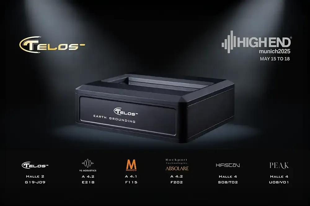 Telos Audio Design 於 2025 慕尼黑 High-End 展會現場