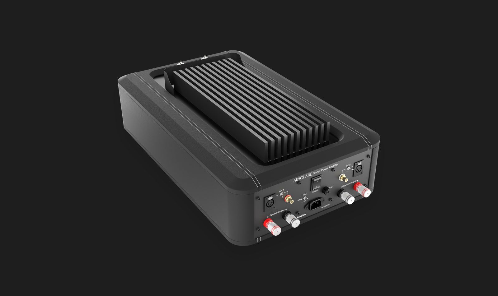 Hybrid Stereo Amplifier 混合式立體聲擴大機 主視覺