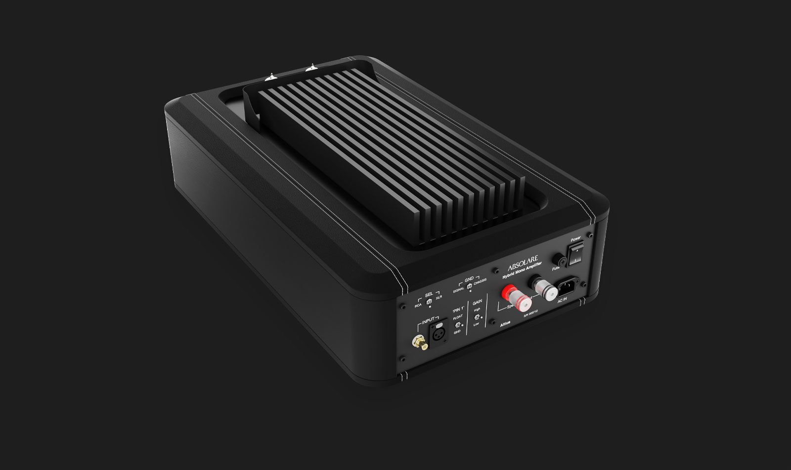 Hybrid Mono Amplifier 混合單聲道放大器 主視覺