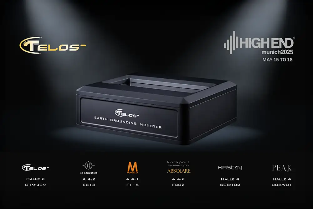 Telos Audio Design 於 2025 慕尼黑 High-End 展會現場